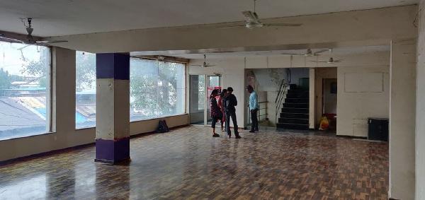 How did we make the large open hall lockable?