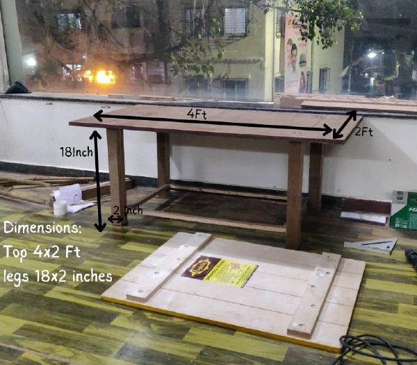 Making of Multipurpose Ledge benches