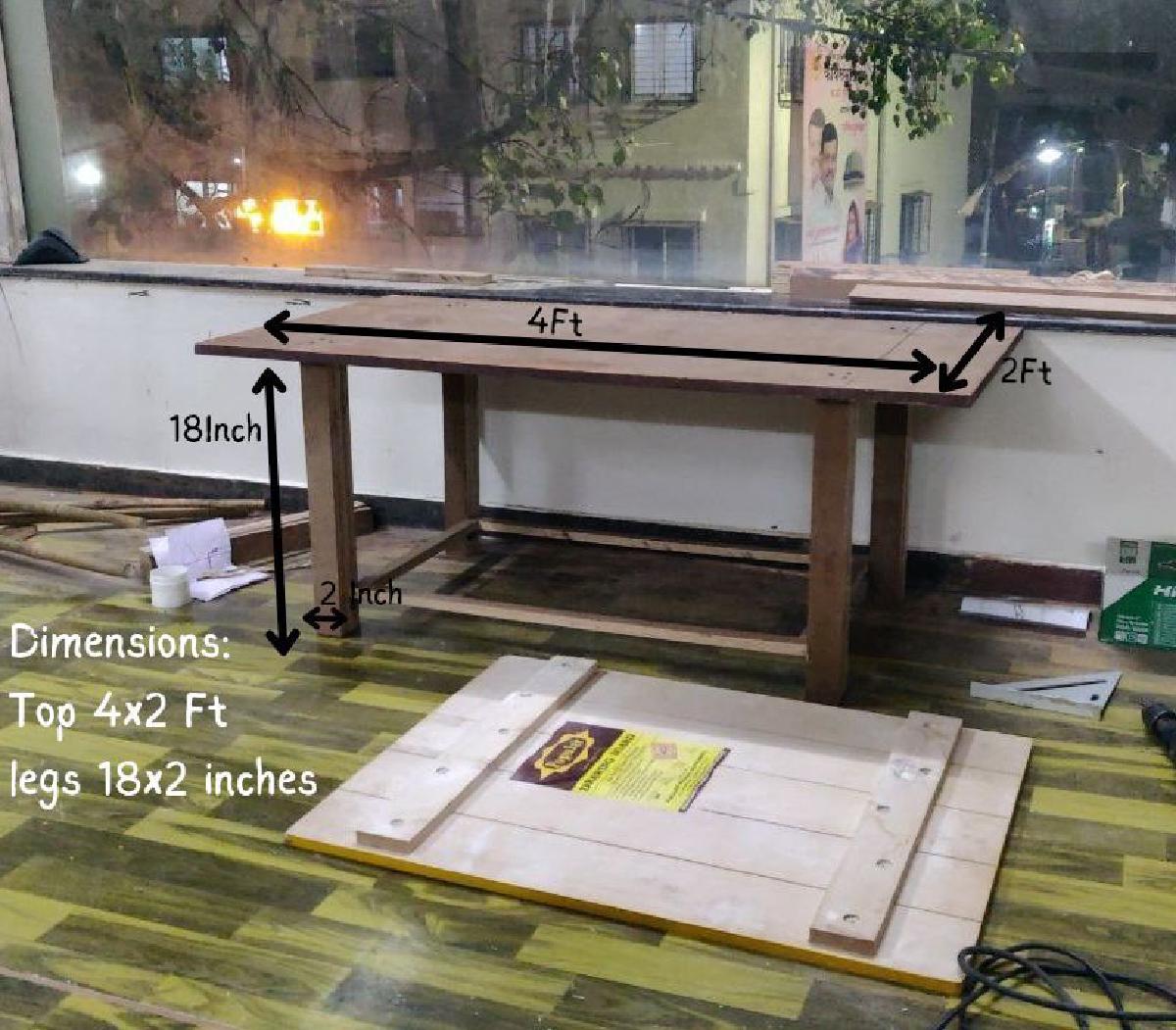 Making of Multipurpose Ledge benches