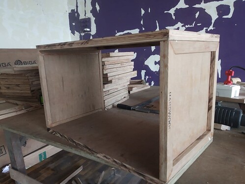 Assembled box.
