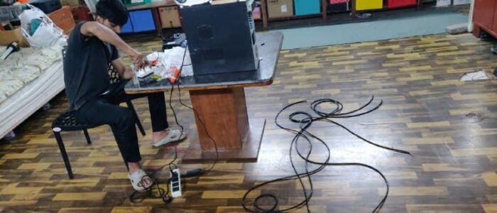 Making of lab and Assembling computers