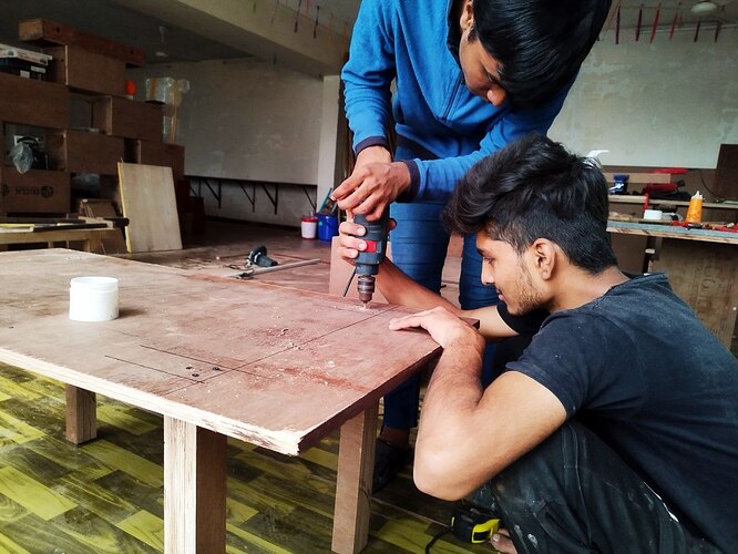 Making of Multipurpose Ledge Benches